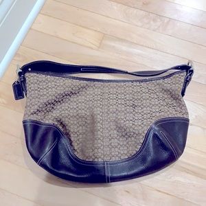 Coach signature purse